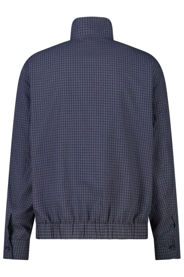 Overshirt Hendrix overshirt met opstaande kraag en voorzakken
