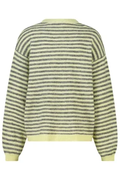 Pullover Keira gestreepte loose fit pullover