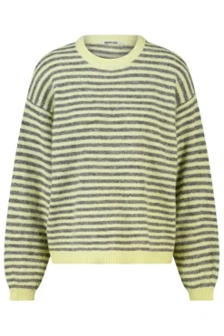 Pullover Keira gestreepte loose fit pullover