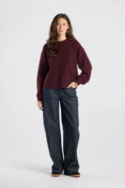 Pullover Keira loose fit pullover met ronde hals