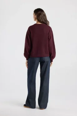 Pullover Keira loose fit pullover met ronde hals
