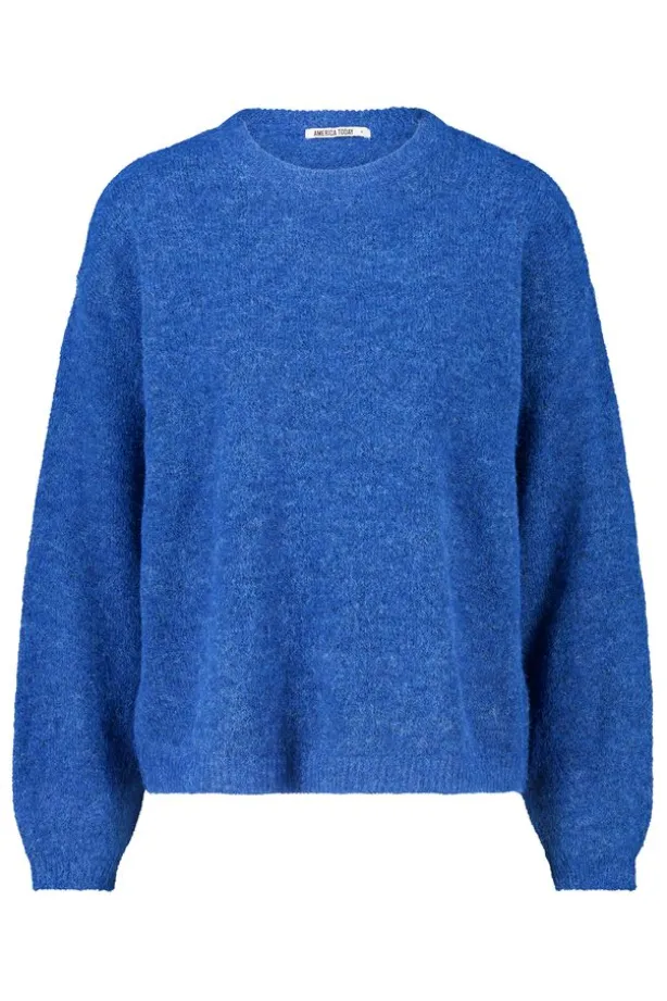 Pullover Keira loose fit pullover met ronde hals