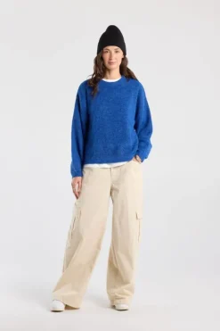 Pullover Keira loose fit pullover met ronde hals