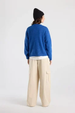 Pullover Keira loose fit pullover met ronde hals