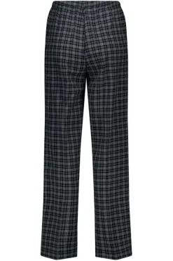 Pyjamabroek Loyce Wijde pyjamabroek met ruitprint