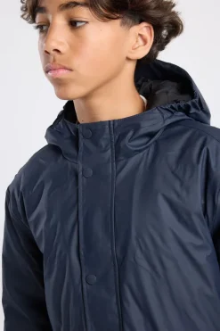 Regenjas Jake padded Jr regenjas met capuchon en warme voering