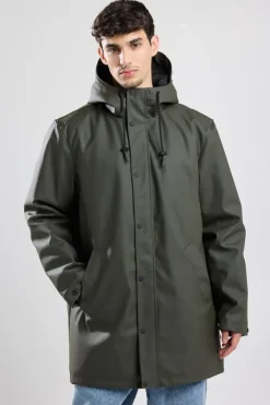 Regenjas Jake padded Winterse heren regenjas met winddichte en waterdichte eigenschappen