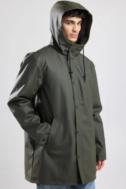 Regenjas Jake padded Winterse heren regenjas met winddichte en waterdichte eigenschappen
