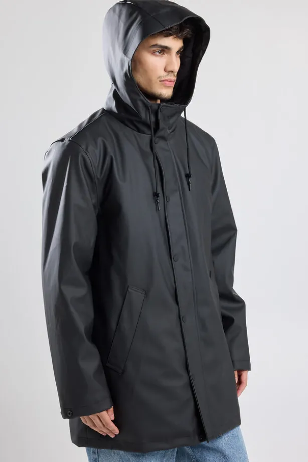Regenjas Jake padded Winterse heren regenjas met winddichte en waterdichte eigenschappen
