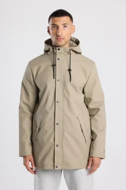Regenjas Jake Regenjas met rits- en knoopsluiting