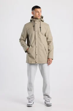 Regenjas Jake Regenjas met rits- en knoopsluiting