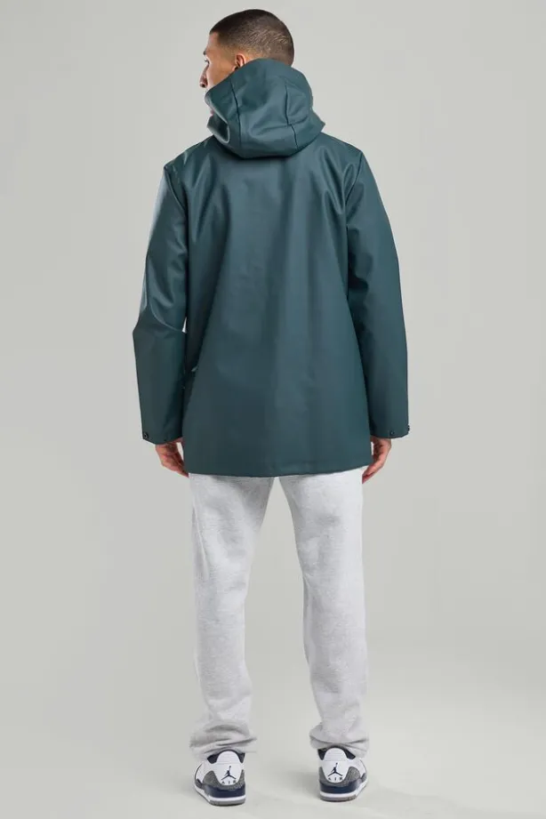 Regenjas Jake Regenjas met rits- en knoopsluiting