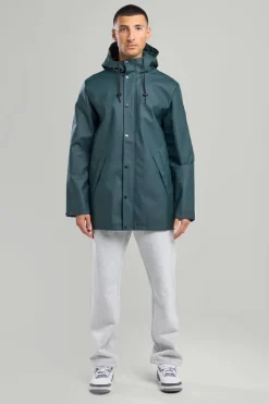 Regenjas Jake Regenjas met rits- en knoopsluiting