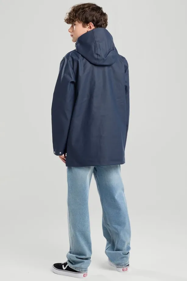 Regenjas Janah JR waterdichte regenjas met capuchon