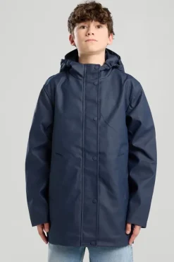 Regenjas Janah JR waterdichte regenjas met capuchon