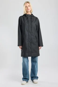 Regenjas Janah Lange regenjas met capuchon