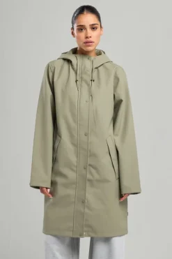 Regenjas Janah Lange regenjas met capuchon
