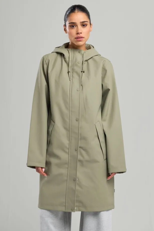 Regenjas Janah Lange regenjas met capuchon