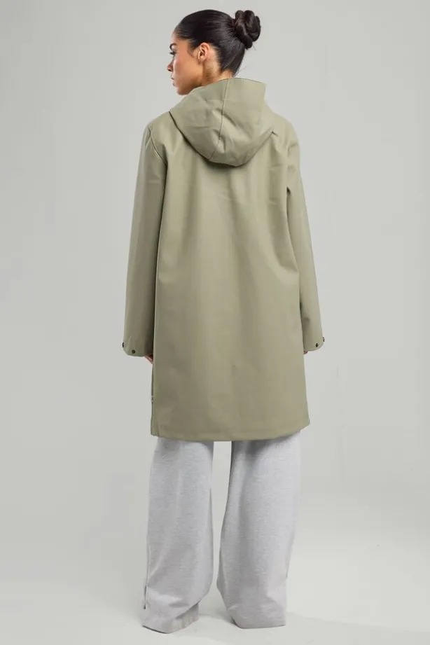 Regenjas Janah Lange regenjas met capuchon