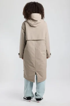 Regenjas Jane Oversized gewatteerde regenjas