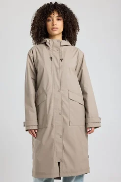Regenjas Jane Oversized gewatteerde regenjas