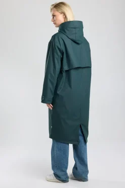 Regenjas Jane Oversized gewatteerde regenjas