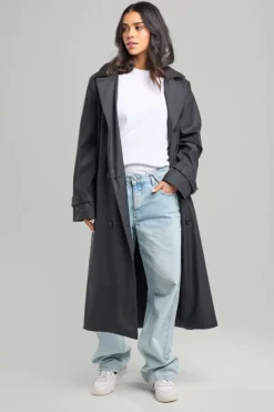 Regenjas Joan Lange regenjas in trenchcoat-look