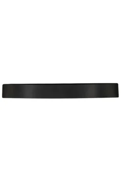 Riem Ashton Leren riem met zilveren gesp