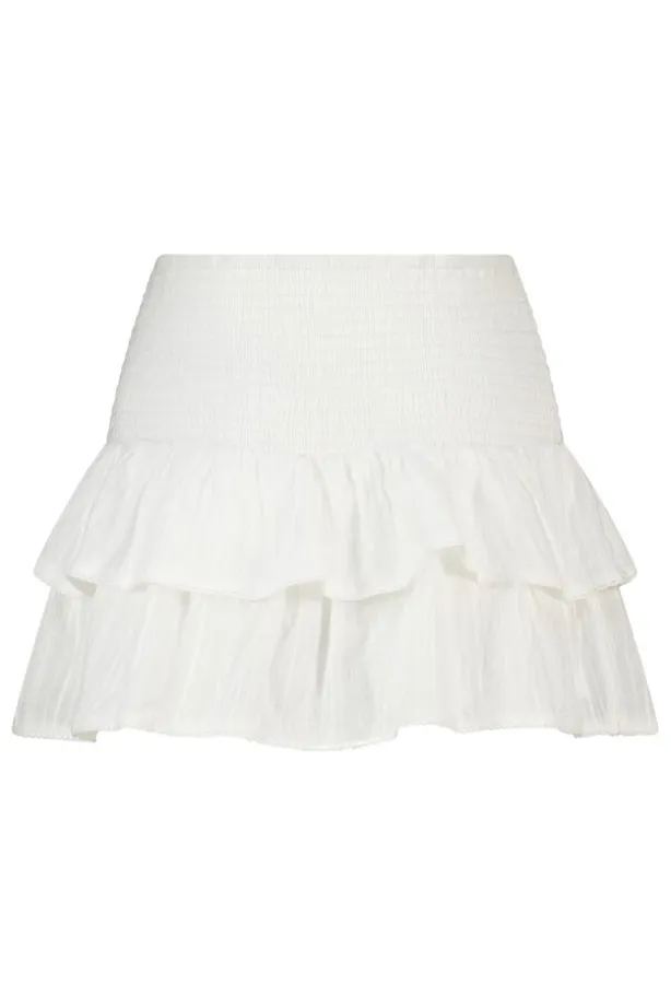 Rok Rayahigh waist rok met kantdetails