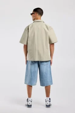 Shirt Isaak Relaxed fit shirt met borstzak