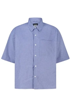 Shirt Isa relaxed boxy shirt met ruitpatroon