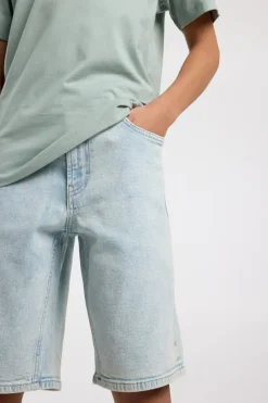 Short Nate Jr denim short met relaxed fit voor boys