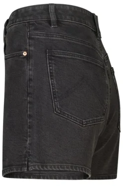 Short Nevea denim short met high waist en split aan de zijkant