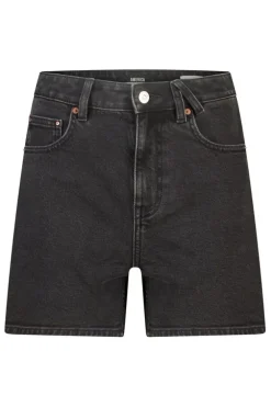 Short Nevea denim short met high waist en split aan de zijkant