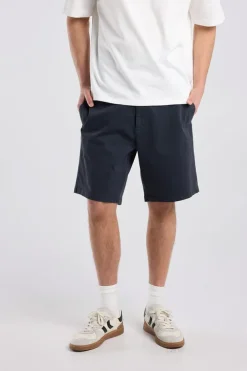 Short Niels regular fit chino short met knoop- en ritssluiting