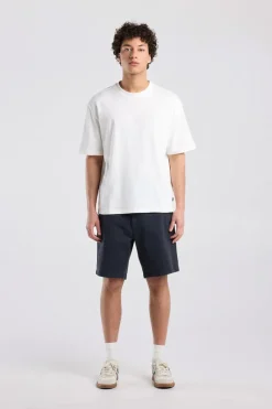 Short Niels regular fit chino short met knoop- en ritssluiting
