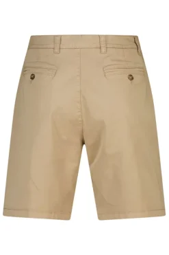 Short Niels regular fit chino short met knoop- en ritssluiting