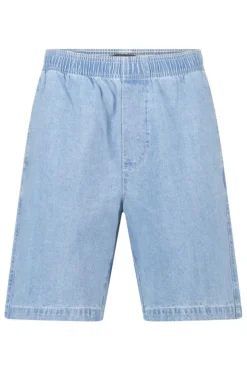 Short Nilo relaxed fit short met elastische tailleband en trekkoord