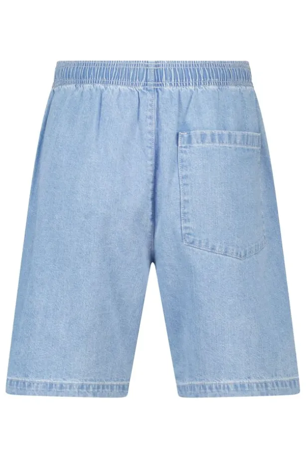 Short Nilo relaxed fit short met elastische tailleband en trekkoord