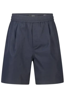 Short Nordin relaxed fit short met elastische tailleband en koord