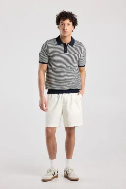 Short Norman regular fit short met voor- en achterzakken
