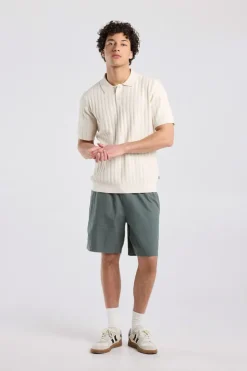 Short Norman regular fit short met voor- en achterzakken