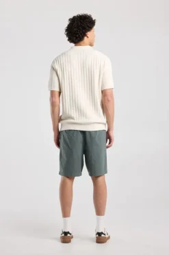 Short Norman regular fit short met voor- en achterzakken