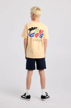 Short Sevan Jr sweatshort met trekkoord en zijzak
