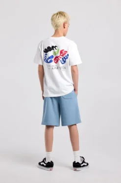 Short Sevan Jr sweatshort met trekkoord en zijzak