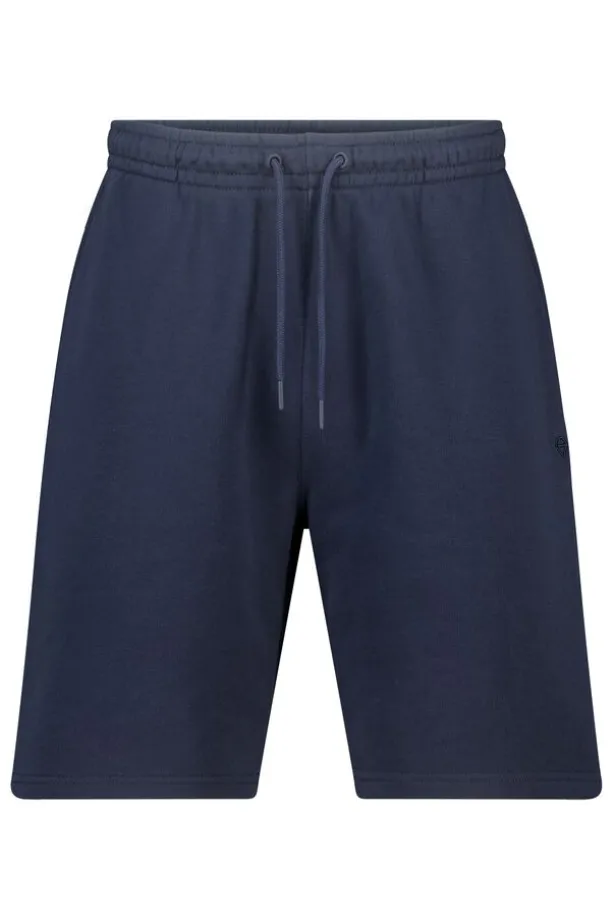 Short Sevan sweatshort met achterzak en borduring