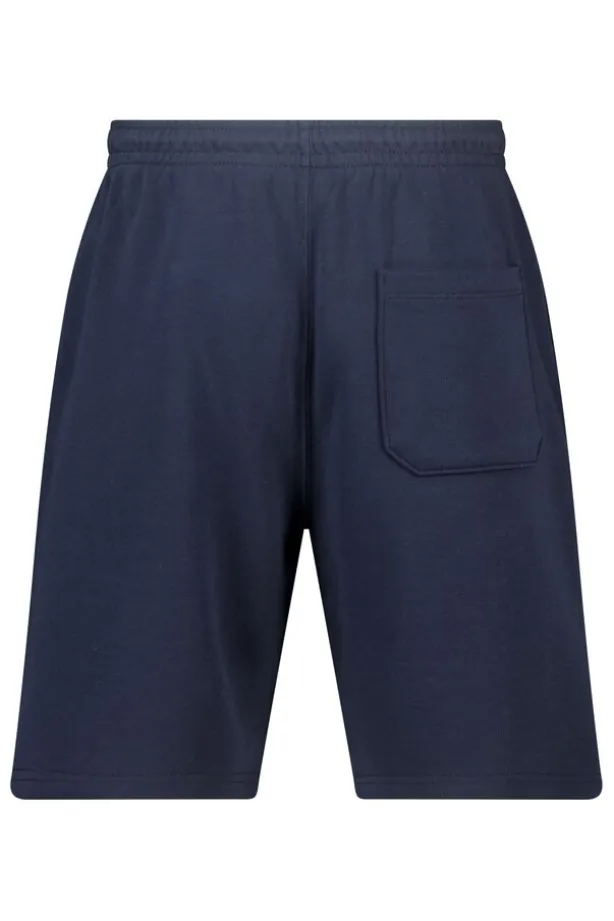 Short Sevan sweatshort met achterzak en borduring