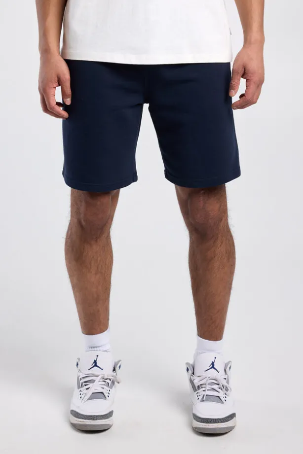 Short Sevan sweatshort met achterzak en borduring