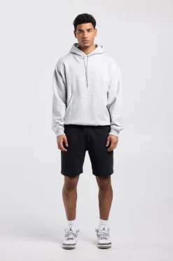Short Sevan sweatshort met achterzak en borduring