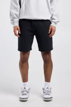 Short Sevan sweatshort met achterzak en borduring